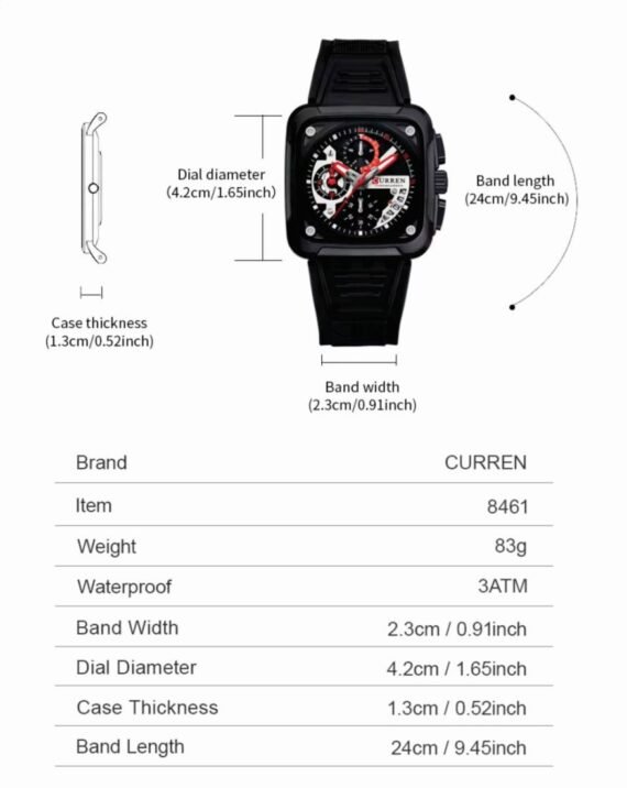 Reloj Curren 8461 Hombre